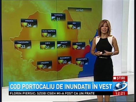 VEŞTI BUNE de la hidrologi. Codul roşu a fost RIDICAT