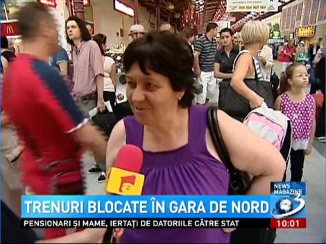 Întârzieri în Gara de Nord, din cauza unor defecţiuni