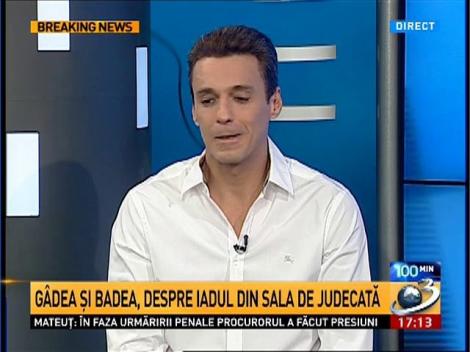 100 de Minute: Mircea Badea, despre atmosfera din sala de judecată