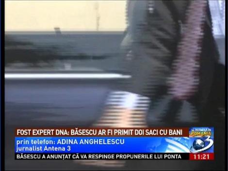 Fost expert DNA: Băsescu ar fi primit doi saci cu bani