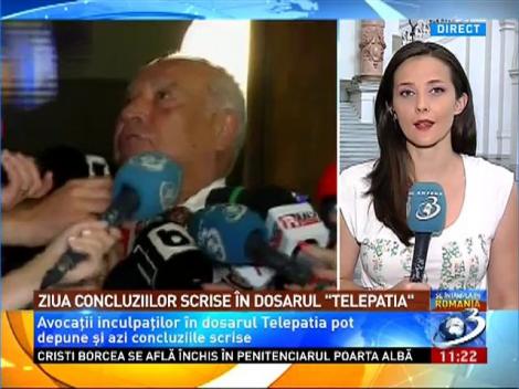 Ziua concluziilor scrise în dosarul "Telepatia"