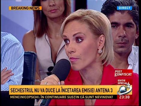 Gabriela Firea, solidară cu jurnaliştii Antena 3: Am tot sperat că este doar un coşmar