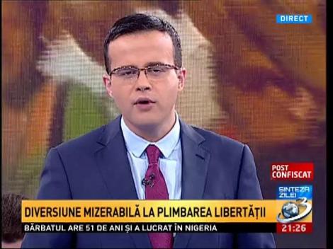 Sinteza Zilei: Diversiune mizerabilă la Plimbarea Libertăţii