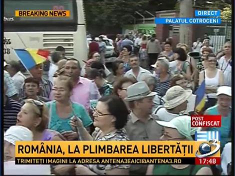 Răzvan Dumitrescu, la "Plimbarea Libertăţii"