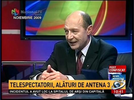 Zece ani de minciuni ale preşedintelui Traian Băsescu