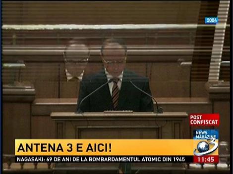 Preşedintele Traian Băsescu şi libertatea presei &icirc;n anul 2004