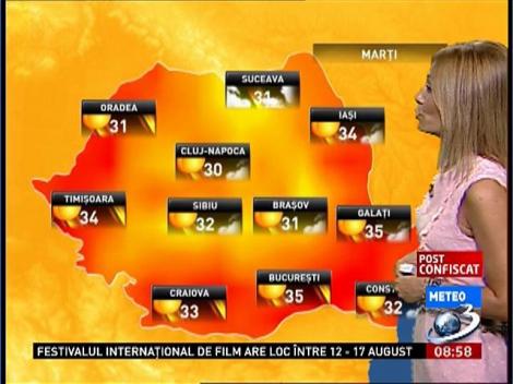 Cum va fi vremea &icirc;n următoarele zile