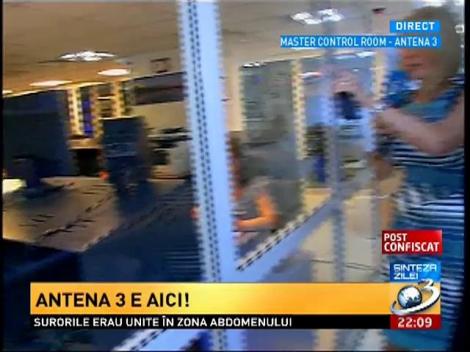 Imagini &icirc;n premieră cu "inima" Antenei 3