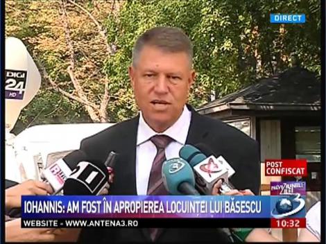 Iohannis: Ultima întâlnire cu Băsescu a fost la începutului anului 2008