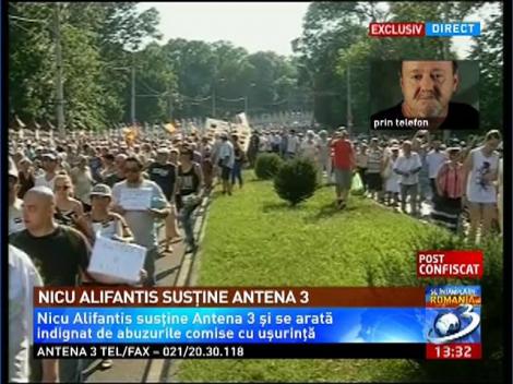 Nicu Alifantis, alături de Antena 3