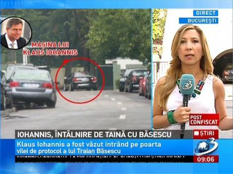 Iohannis, &icirc;nt&acirc;lnire de taină cu Băsescu