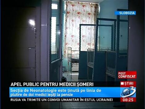 Apel public pentru medicii şomeri