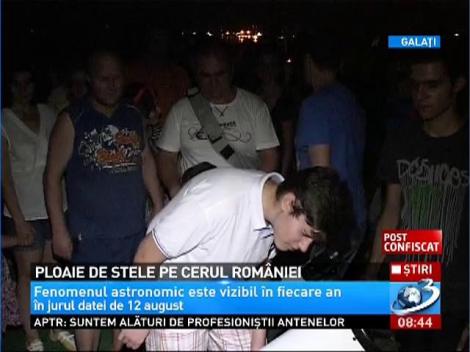 Ploaie de stele pe cerul Rom&acirc;niei