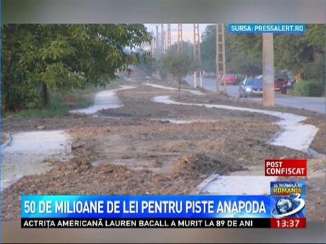 Dorel loveşte din nou! Cum a trasat pistele de biciclete de pe malul Begăi