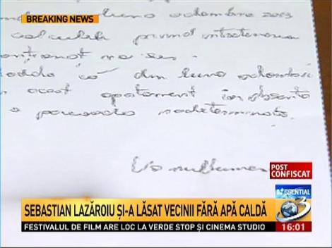 Lăzăroiu, restanţier de un an la &icirc;ntreţinere