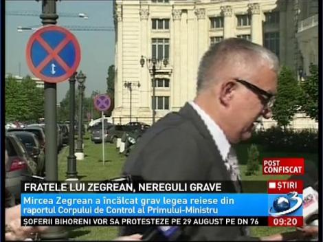 Ce nereguli grave a comis fratele preşedintelui CCR, Augustin Zegrean