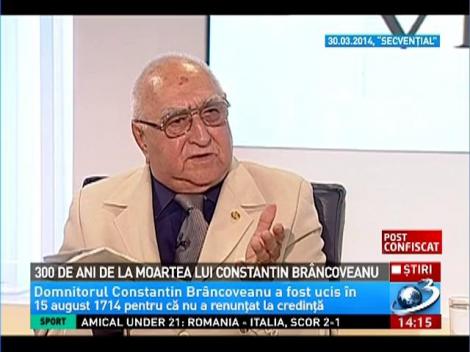 300 de ani de la moartea lui Constantin Br&acirc;ncoveanu