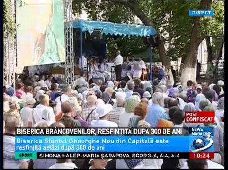 Biserica Brâncovenilor va fi resfinţită, după 300 de ani