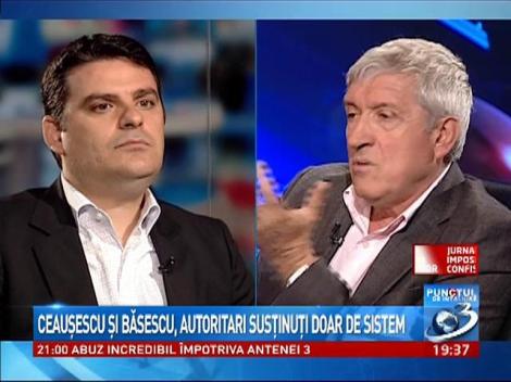 Punctul de &Icirc;nt&acirc;lnire: Ceauşescu şi Băsescu, autoritari susţinuţi doar de sistem