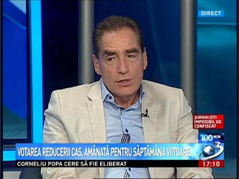 Petre Roman, despre reducerea CAS: La ora actuală economia nu merg