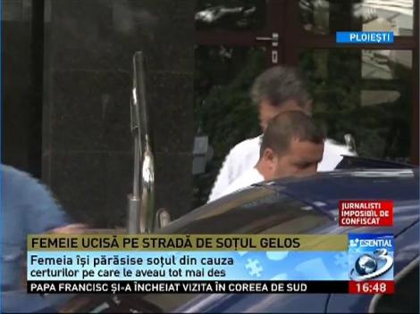 Bărbatul din Ploieşti suspectat că şi-ar fi &icirc;njunghiat soţia pe stradă a fost reţinut