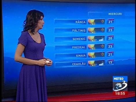 Prognoza meteo 19/08/2014