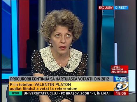 100 de Minute: Procurorii continuă să hărţuiască votanţii din 2012