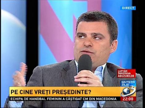 Radu Tudor, despre candidaţii la alegerile prezidenţiale: Oamenii trebuie să aleagă!