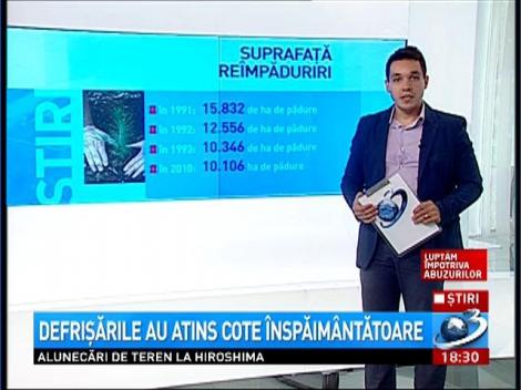 Defrişările au atins cote &icirc;nspăim&acirc;ntătoare