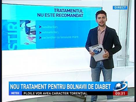 Nou tratament pentru bolnavii de diabet
