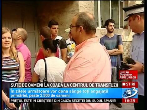 Primarul Piedone a răspuns apelului de a dona s&acirc;nge şi va trimite toţi angajaţii primăriri să &icirc;i urmeze gestul