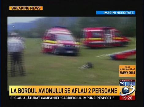 Imagini de la locul tragediei aviatice din Maramureș