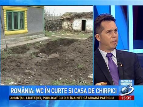 România 2014: WC în curte şi case de chirpici