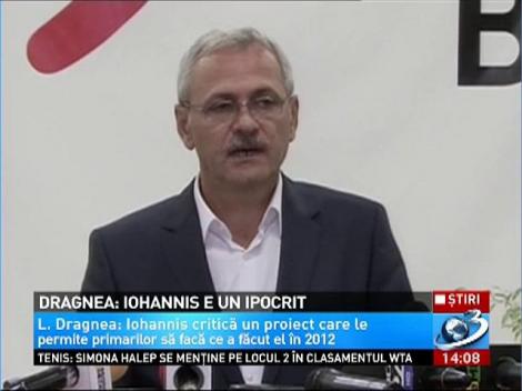 Dragnea: Iohannis e un ipocrit