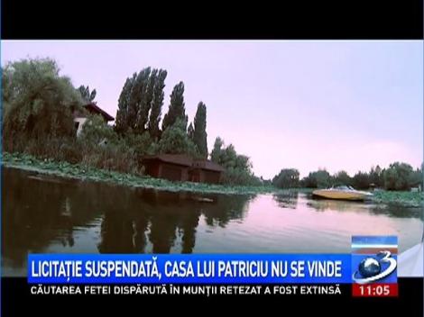 Licitaţie suspendată, casa lui Patriciu nu se vinde