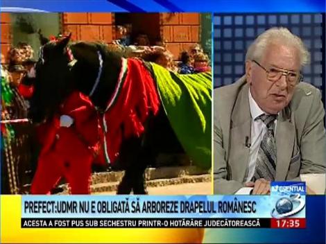 Prefectul de Harghita: UDMR nu e partid politic, ci ONG. Nu trebuie să arboreze steagul Rom&acirc;niei