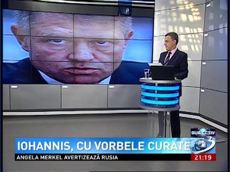 Gafă a lui Klaus Iohannis: Sunt un politruc care vrea să candideze la Preşedinţia Rom&acirc;niei