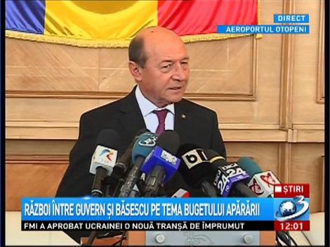 Traian Băsescu: Statele UE şi NATO să spună la dispoziţia armatei ucrainene tehnica militară necesară