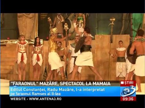 "Faraonul" Mazare, spectacol la Mamaia
