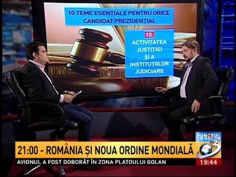 Punctul de Intalnire: 10 teme esentiale pentru orice candidat la prezidentiale