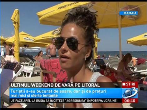 Ultimul weekend de vara pe litoral