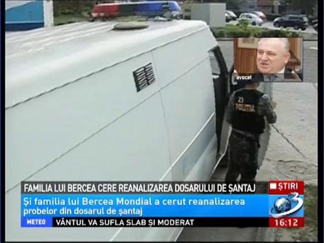 Familia lui Bercea cere reanalizarea dosarului de şantaj