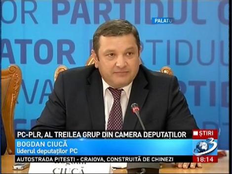 PC-PLR, al treilea grup din Camera Deputaţilor