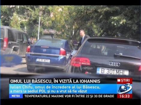 Omul lui Băsescu, în vizită la Iohannis