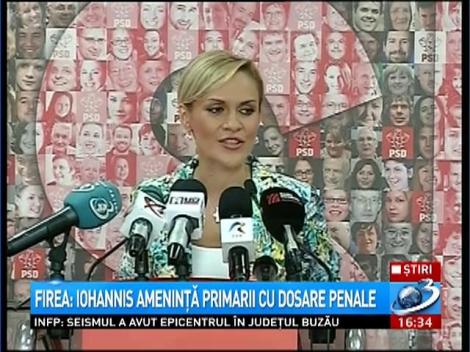 Firea: Iohannis ameninţă primarii cu dosare penale