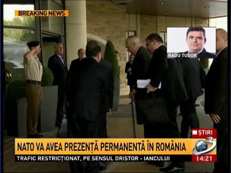 Radu Tudor, despre prezenţa permanentă a NATO în România