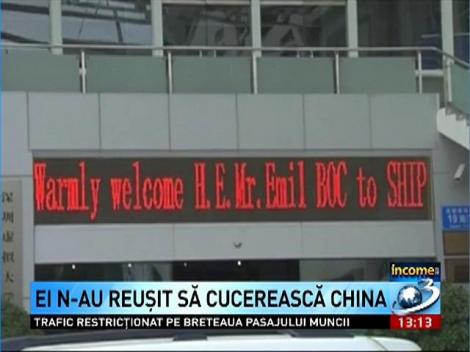 Income: Ei n-au reuşit să cucerească China