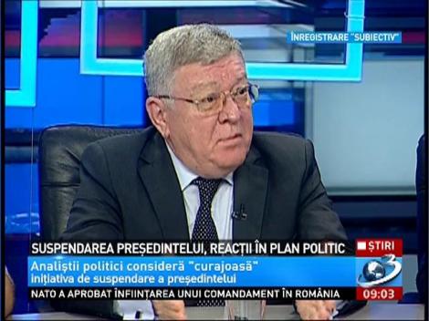 Suspendarea preşedintelui Traian Băsescu, reacţii &icirc;n plan politic