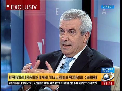 Tăriceanu: Iohannis să spună câţi bani a primit de la Guvern pentru Sibiu