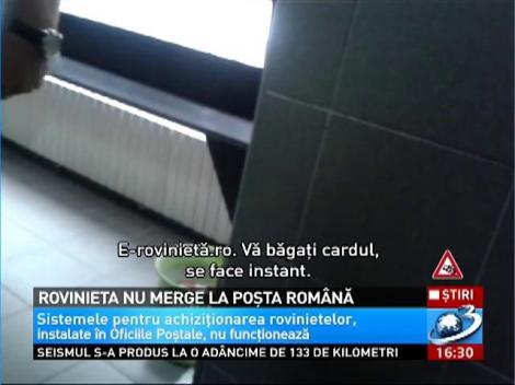 Rovinieta nu merge la Poştă